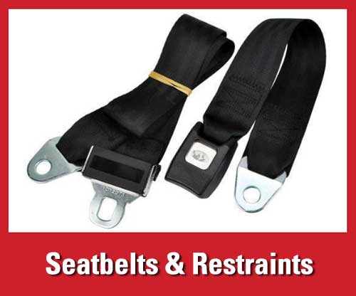 25% off featured warehouse safety products: forklift seat belts and restraints