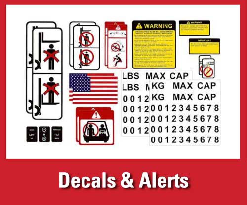 25% off featured warehouse safety products: decals and alerts
