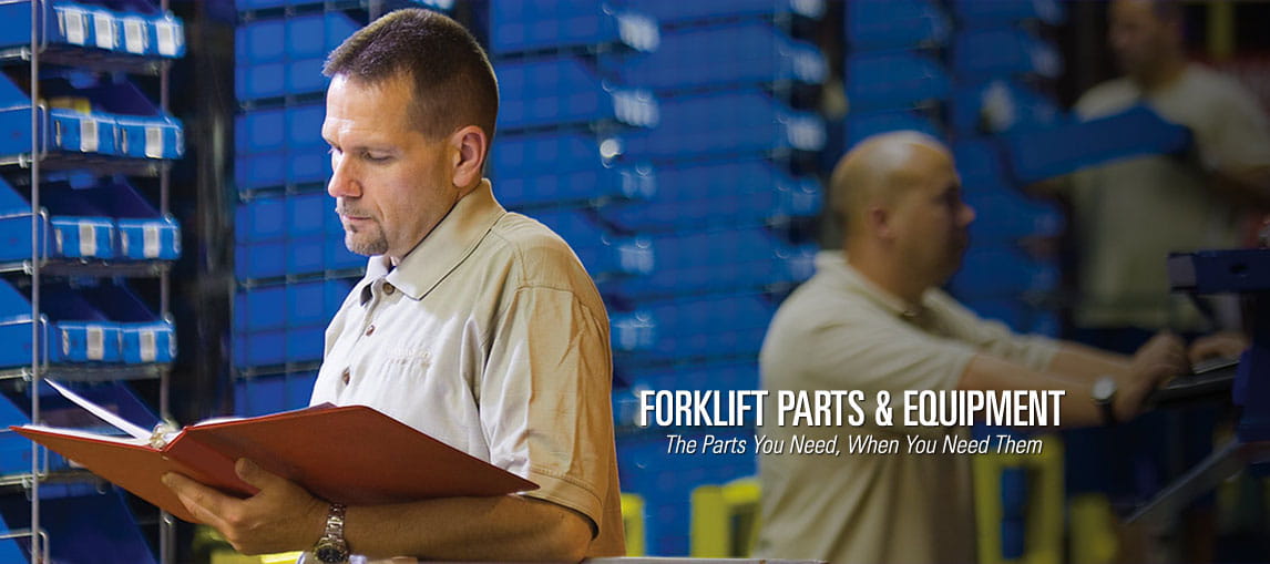 We have a comprehensive inventory of forklift parts and equipment, which means you get the parts you need, when you need them.