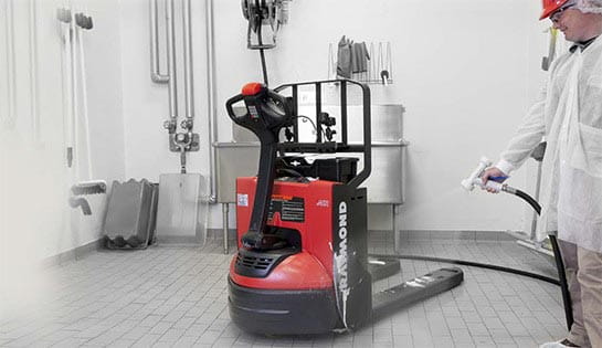 Raymond 8210 walkie pallet jack extreme environment package